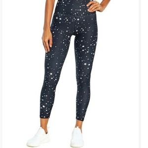 Wildfox Black & White Star Pattern Leggings Small